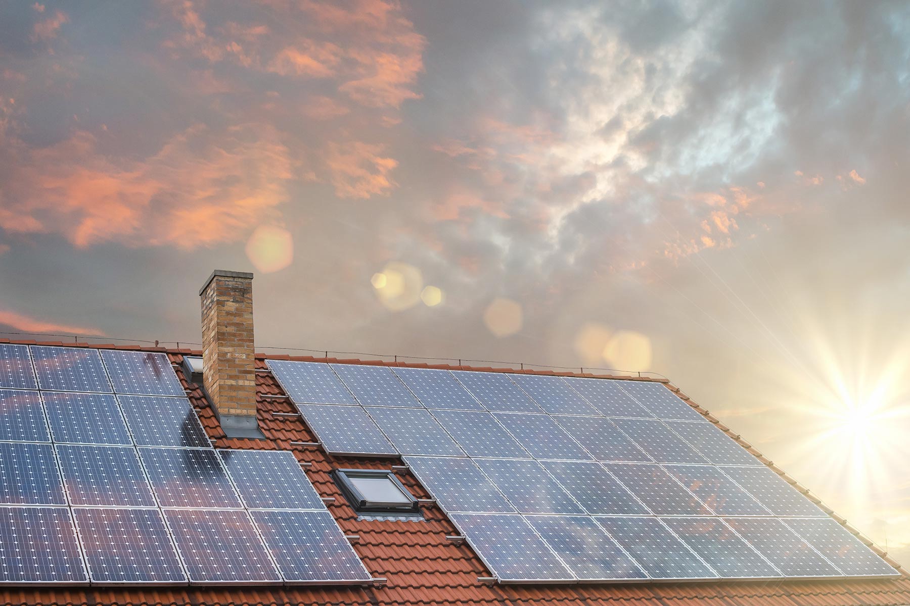 residential solar panels reciving solar rays millersburg pa